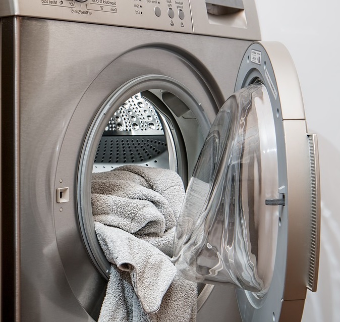 wasmachine met was