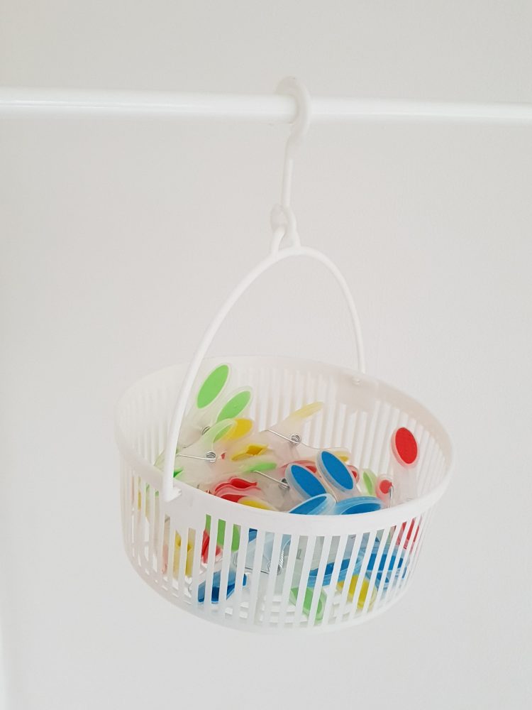 Mandje voor wasknijpers