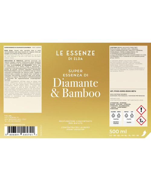 Diamante & Bamboo Wasparfum - Afbeelding 2