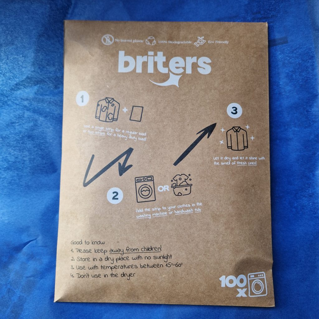 Briters-wasstrips-proberen