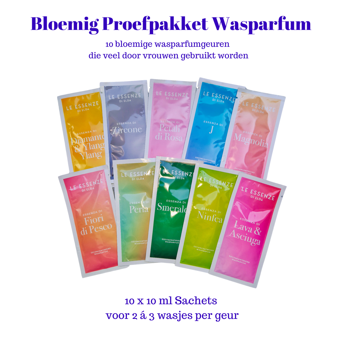 Bloemig Proefpakket Wasparfum