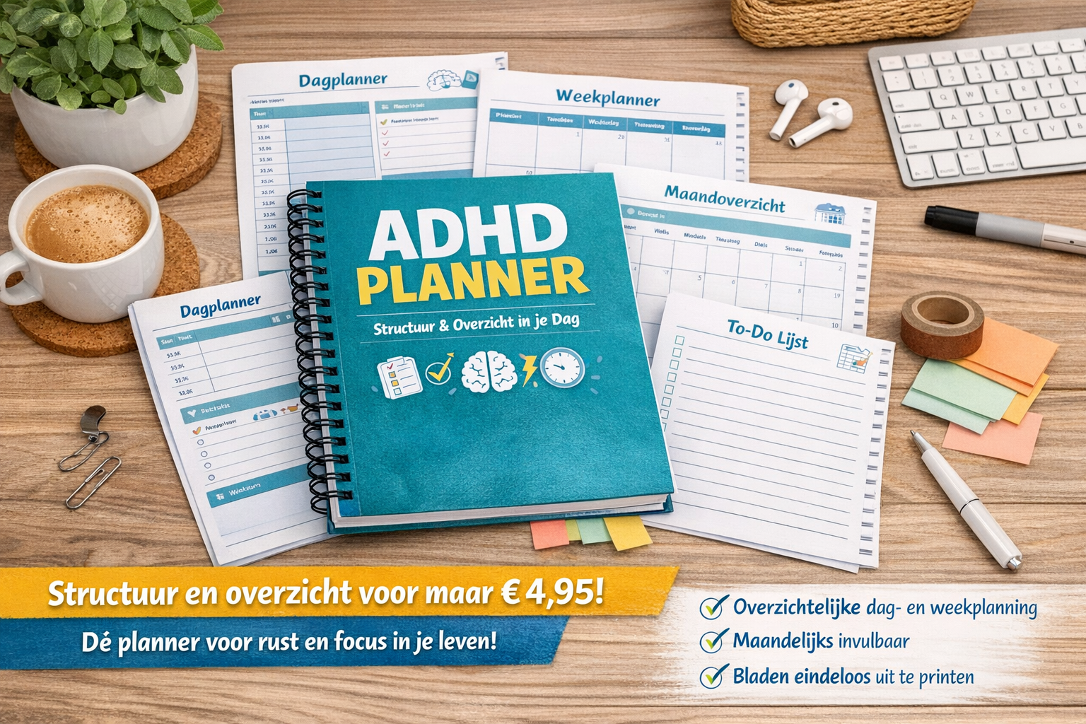 mijn adhd planner plafonddroogrek.nl