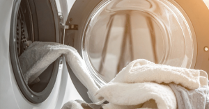 trillende wasmachine